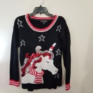 Unicorn Ugly Christmas Sweater